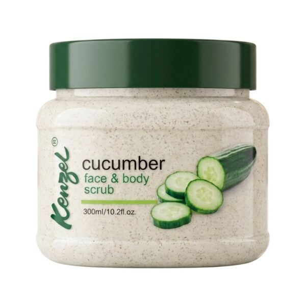 KENZAL – CUCUMBER Face & Body Scrub – 300ML
